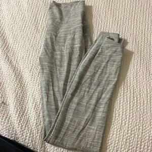 striped lulu leggings size 2